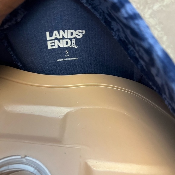 Lands' End Women's Pants Blue Geometric Pants Size S - Picture 7 of 7